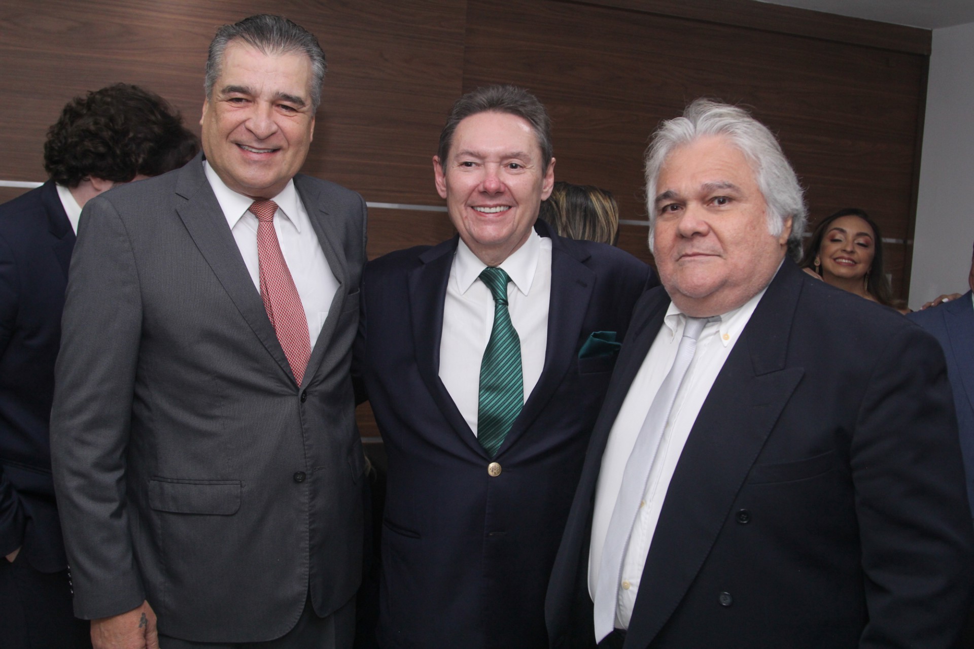 (Foto: DIVULGAÇÃO CMFOR)Joao Jaime, Ivens Dias Branco e Moisés Pimentel