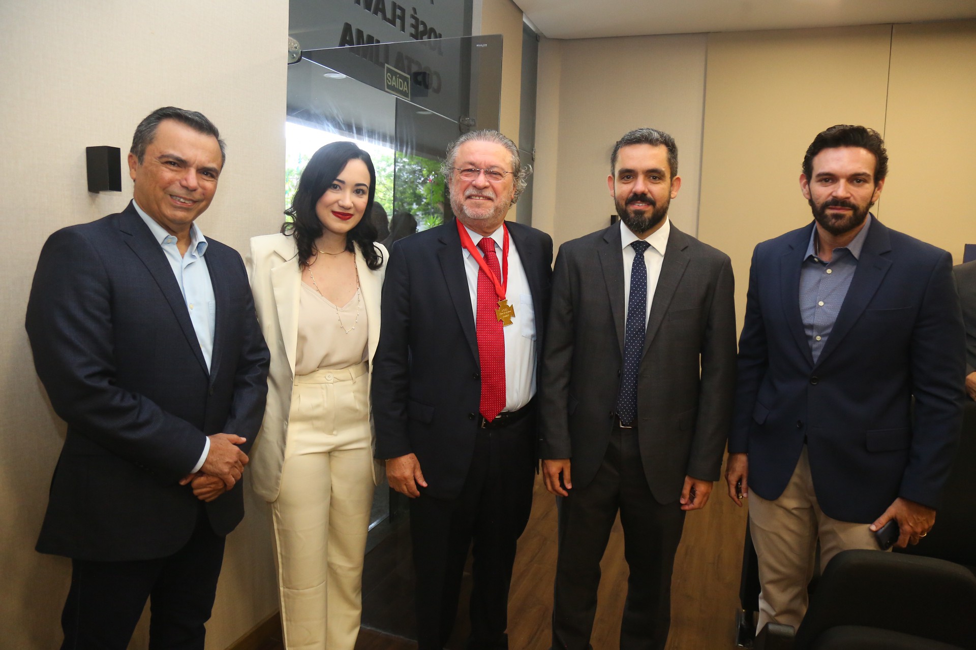 (Foto: joao filho tavares)Juvencio Viana, Sandrelle Jorge, Candido Albuquerque, Sergio Rebouças e Clovis Holanda