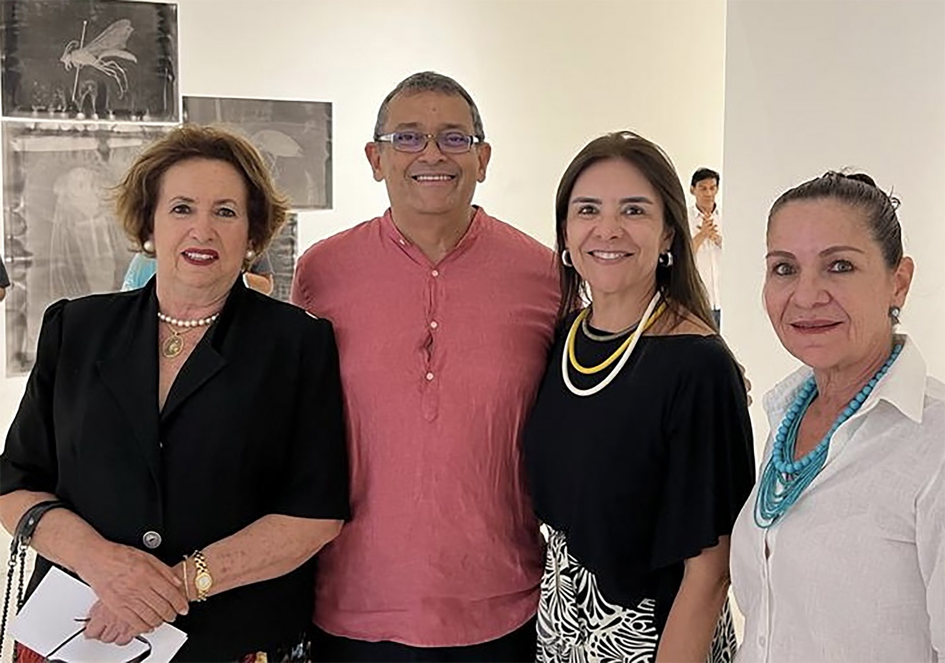 (Foto: Divulgação)Lêda Maria, José Guedes, 
Tânia Vasconcelos e Lilia Quinderé