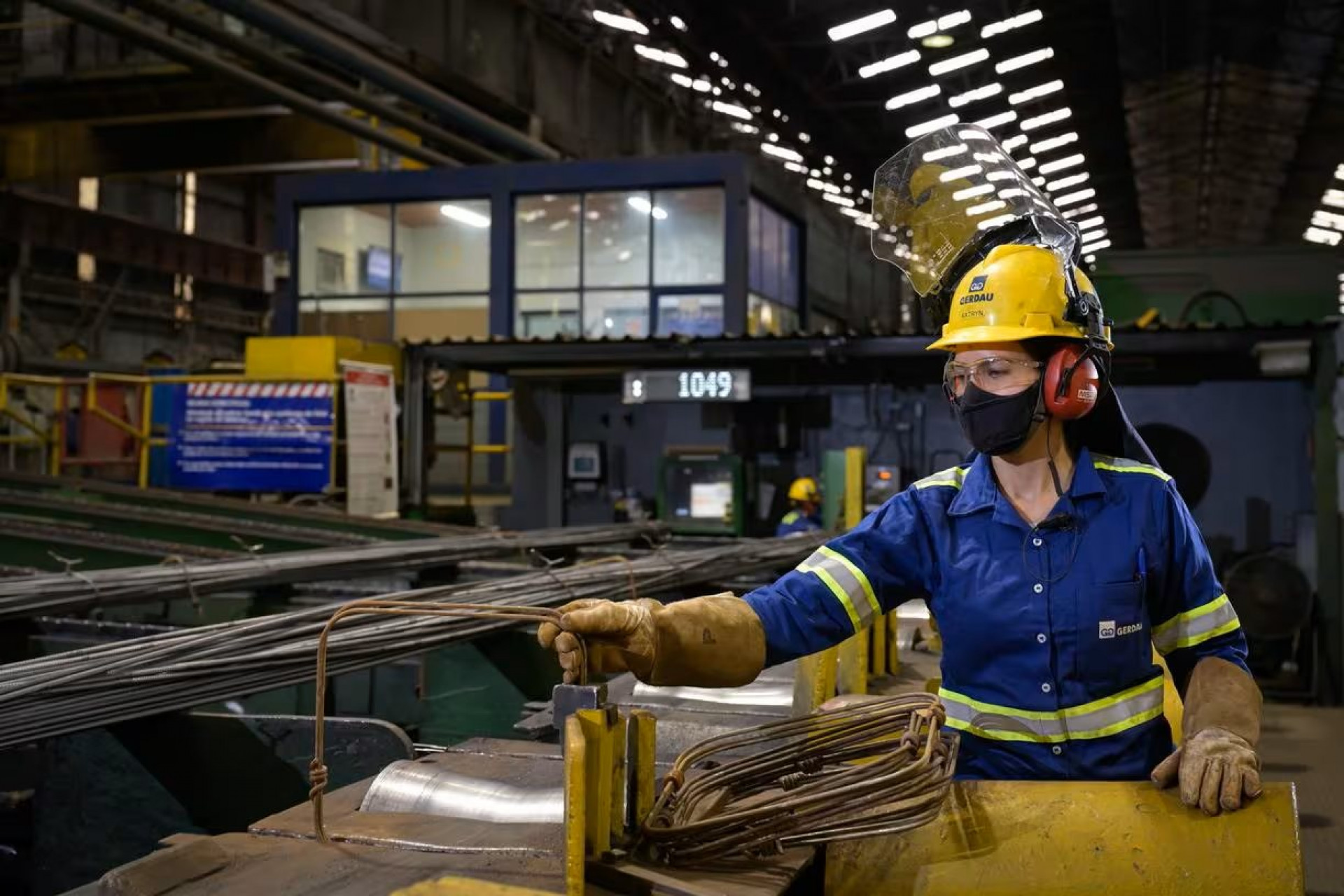 ￼GERDAU é uma multinacional brasileira que atua em nove países e no Ceará tem foco no mercado de construção civil (Foto: Divulgação)