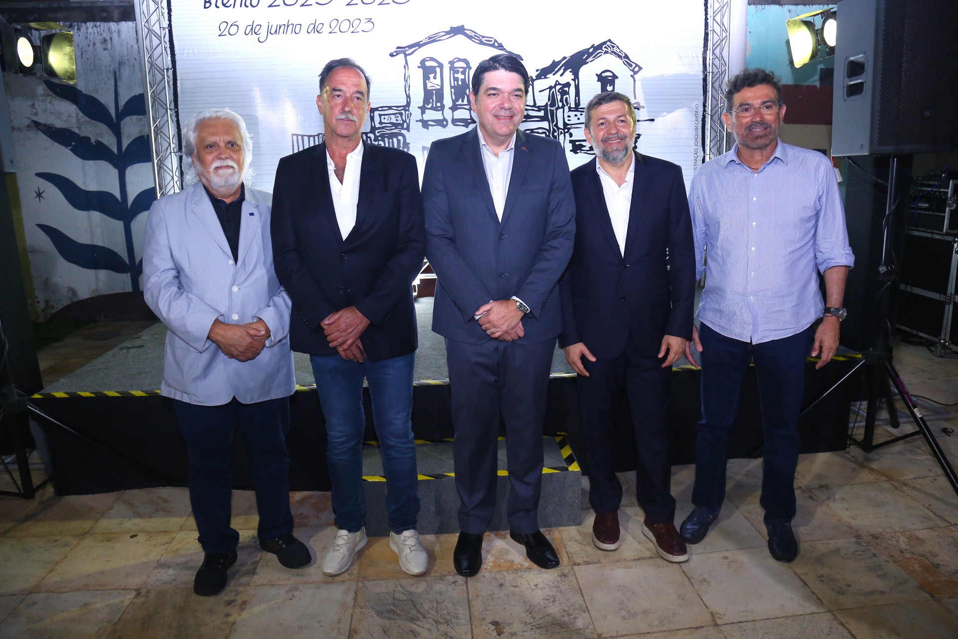(Foto: João Filho Tavares)Armando Abreu, Raul do Santos, Elcio Batista e Alexandre Pereira