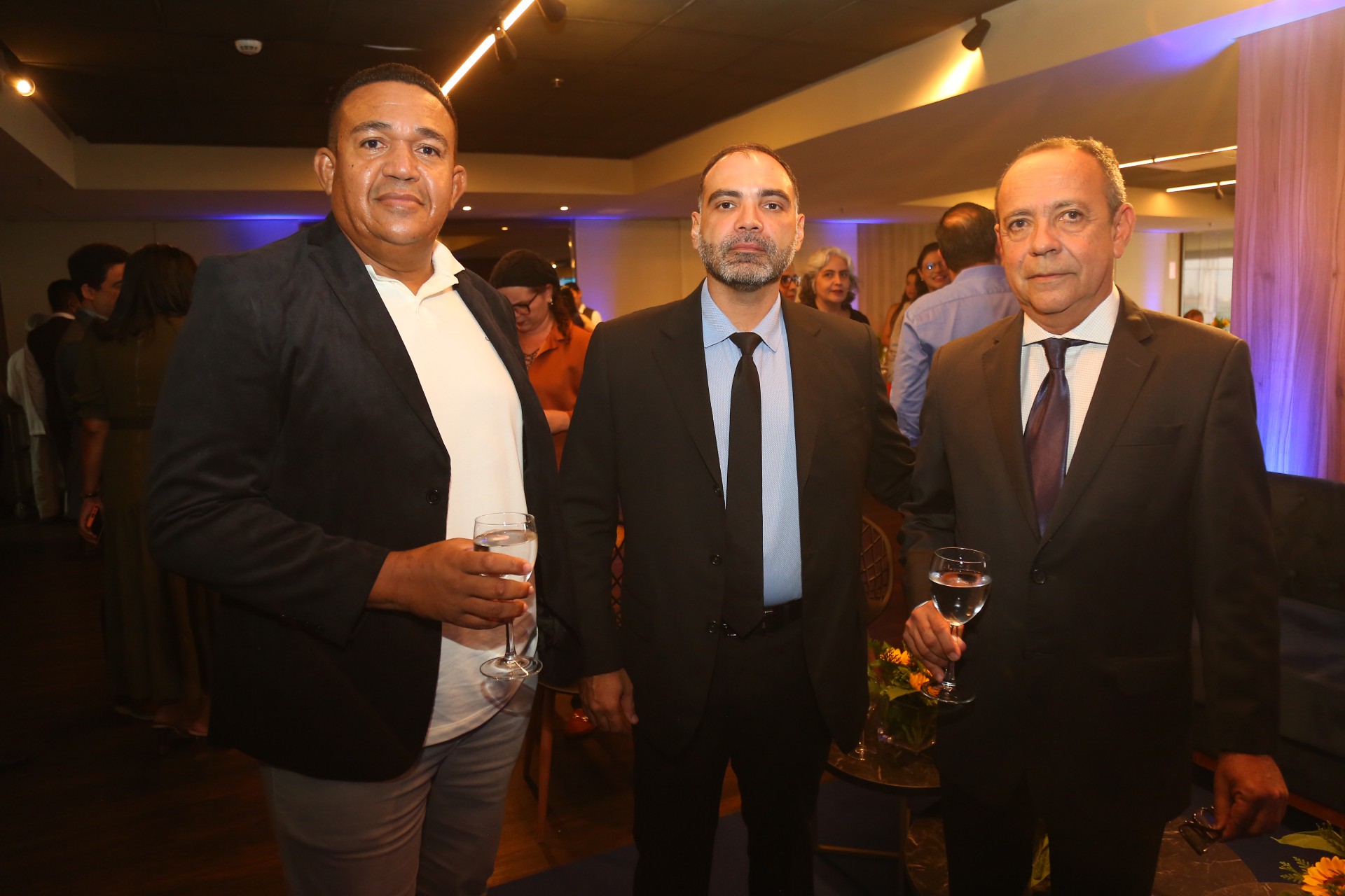 (Foto: João Filho Tavares/O POVO)Fred Bastos, Adilson Junior e Cláudio Lopes