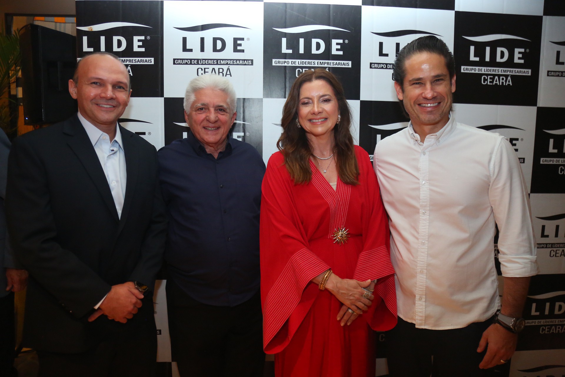 (Foto: João Filho Tavares/O POVO)Eduardo Amaral, Deusmar Queirós, Emília Buarque e David Rodrigues