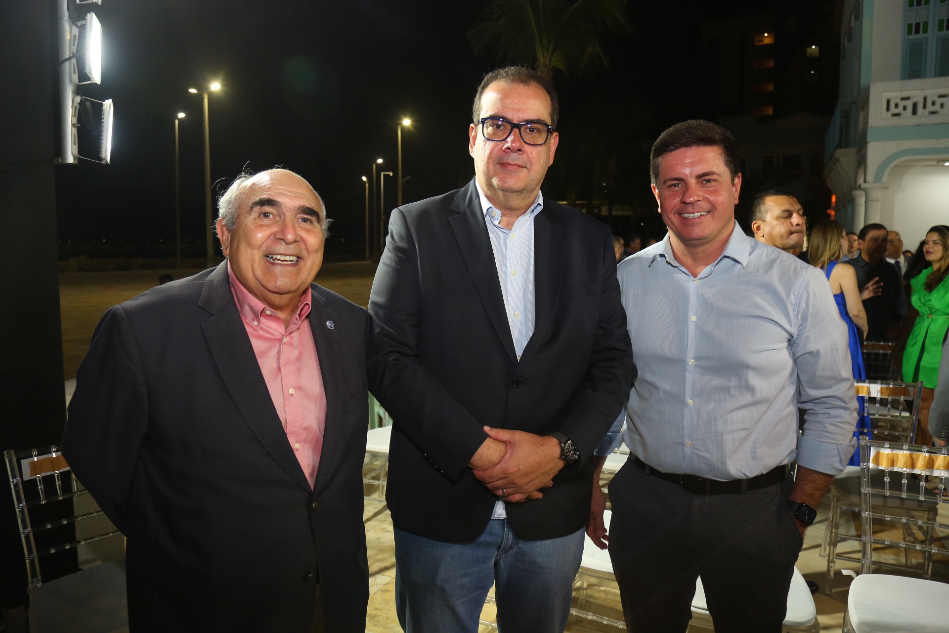 (Foto: João Filho Tavares)Wilton Daher, Delano Macêdo e Ives Castelo Branco