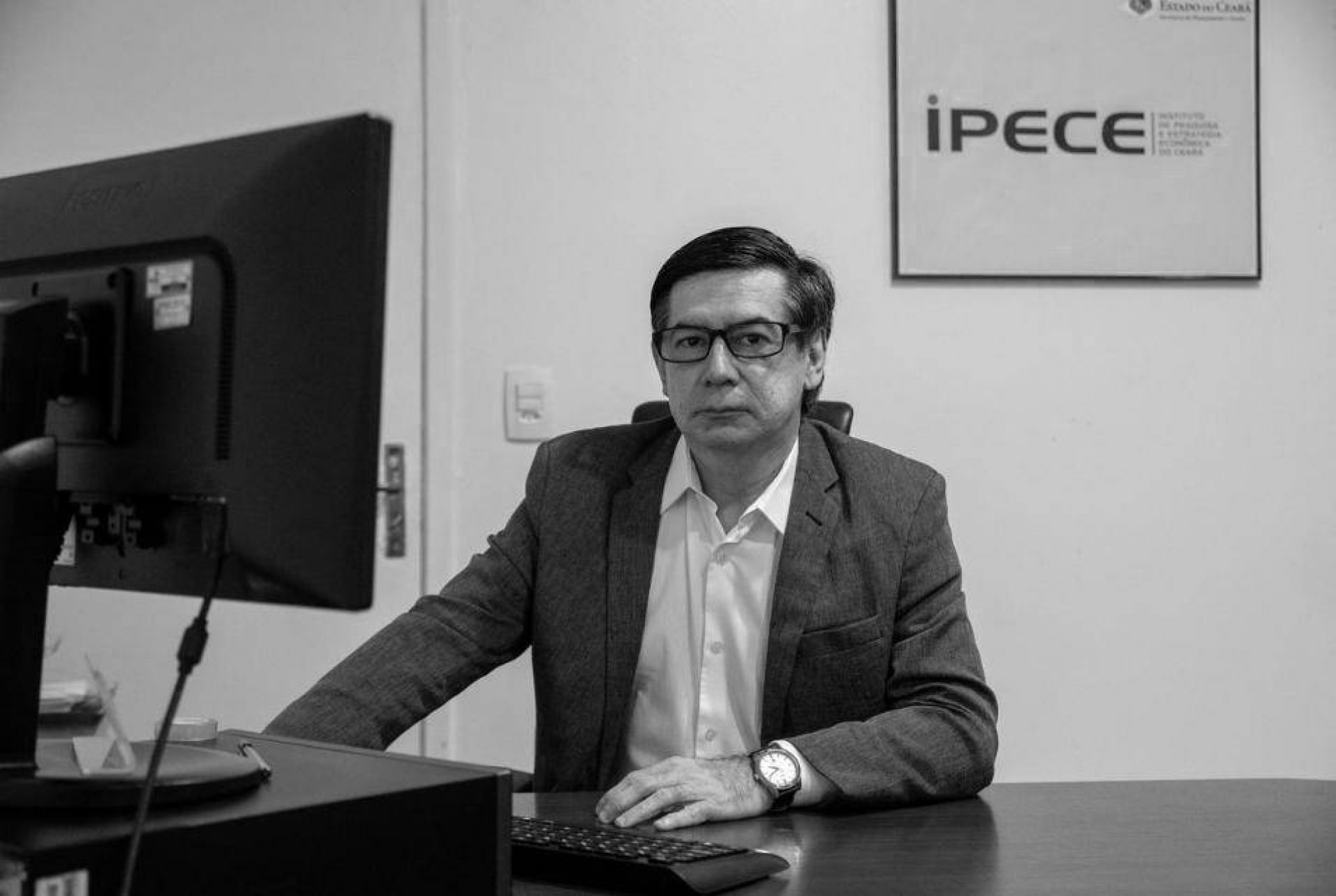 João Mário de França, prof. Programa de Pós-Graduação em Economia – CAEN/UFC e Ex-Diretor Geral do IPECE (Foto: Divulgação )
