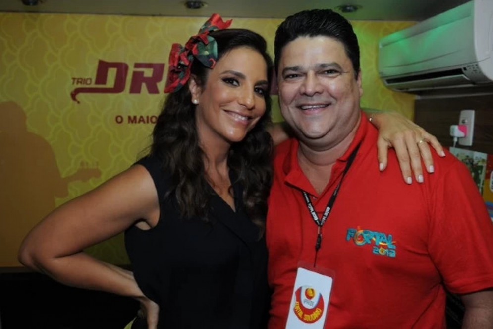 Ivete Sangalo e Colombo Cialdini (Foto: arquivo pessoal)