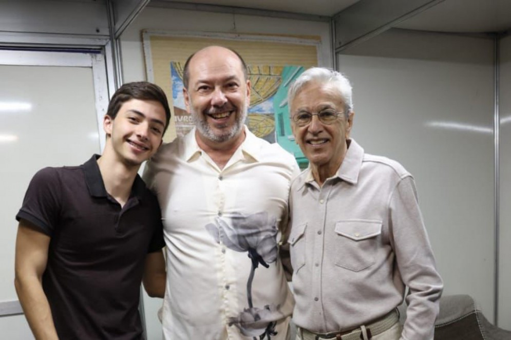André Gomes, Ivo Gomes e Caetano (Foto: divulgação )