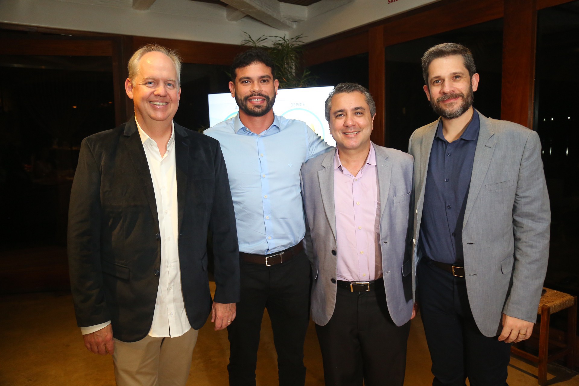(Foto: João Filho Tavares)Gerd Schreen, Helano Luiz, Eduardo Jucá e Rafael Vieira