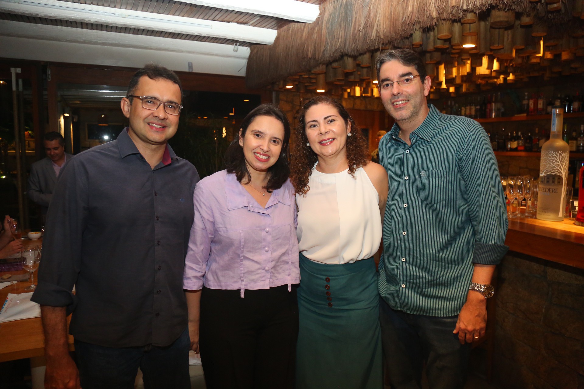 (Foto: JoaoFilho Tavares)João Ribeiro, Rachel e Viena Ximenez e Leonardo Fontenele