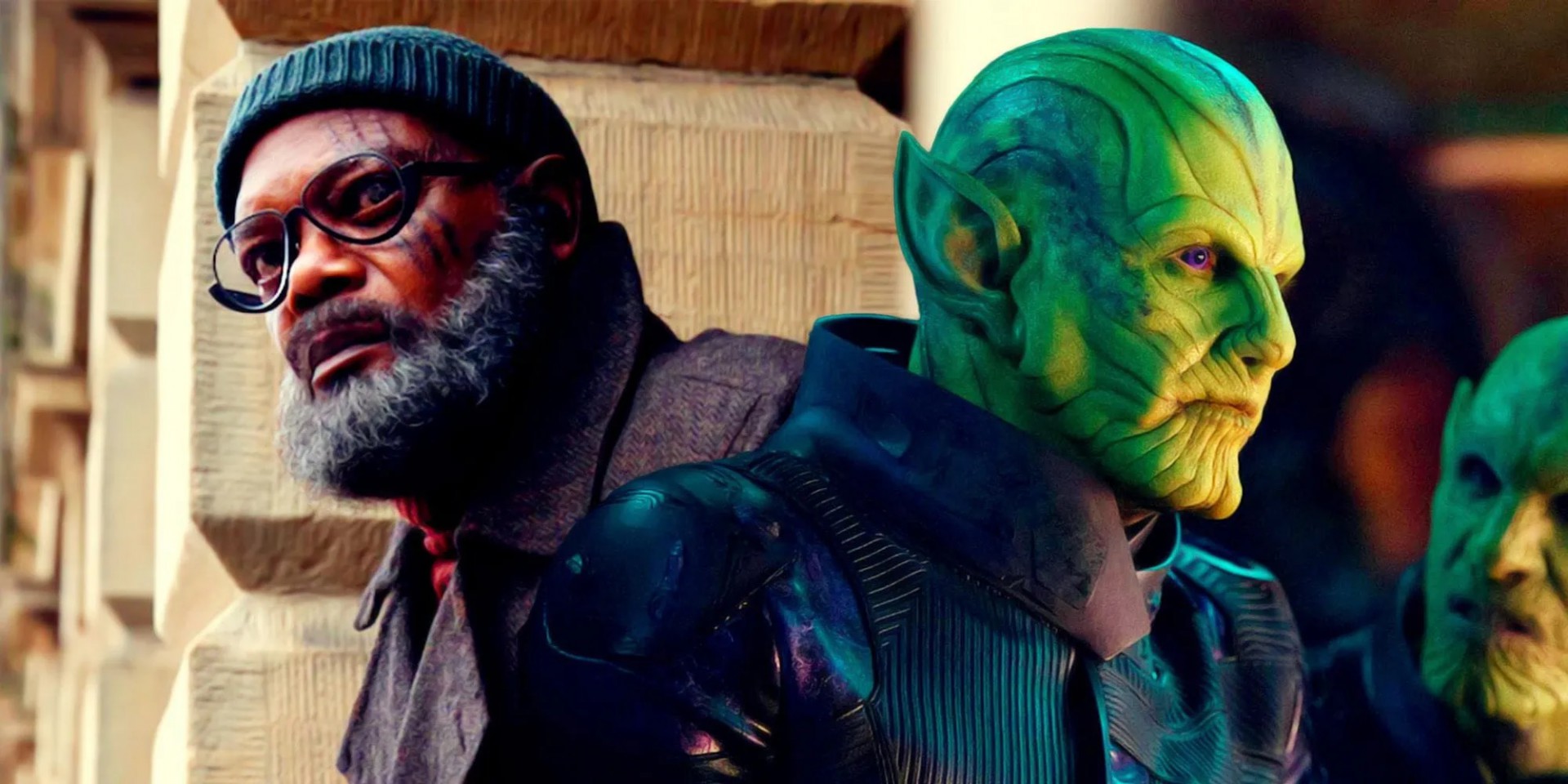 Série 'Invasão Secreta' traz Samuel L. Jackson de volta ao papel de Nick Fury em trama com a raça skrull (Foto: Divulgação)