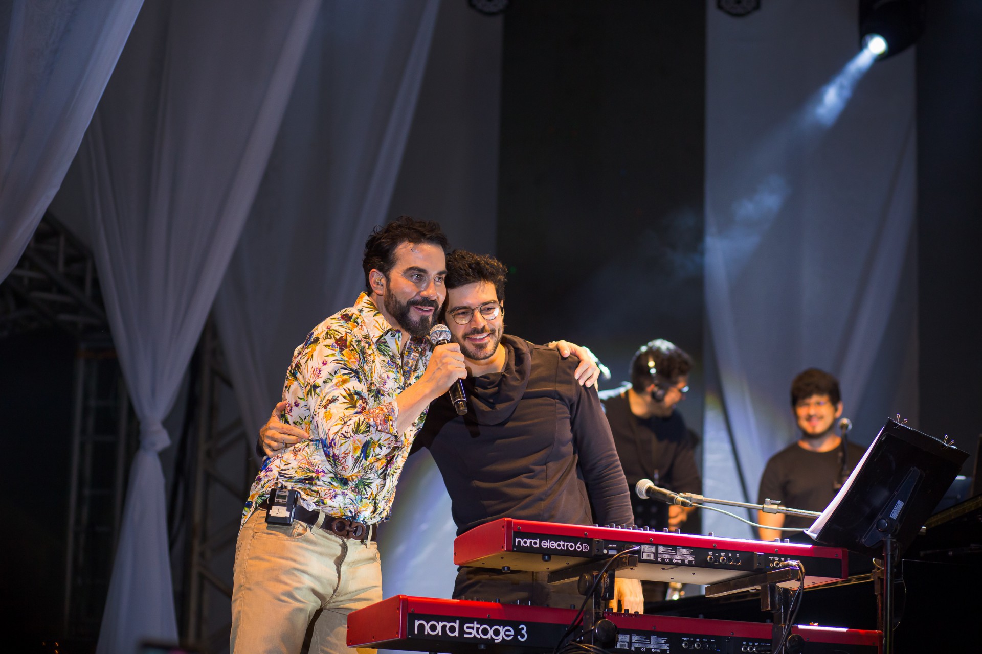 Pianista cearense Rafael Maia é diretor musical dos shows do padre Fábio de Melo (Foto: Divulgação)