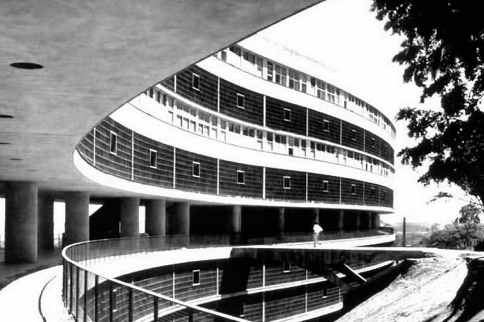 Conjunto habitacional Pedregulho, projeto do francês radicado no Rio de Janeiro, Affonso Eduardo Reidy(Foto: Acervo Carmem Portinho)