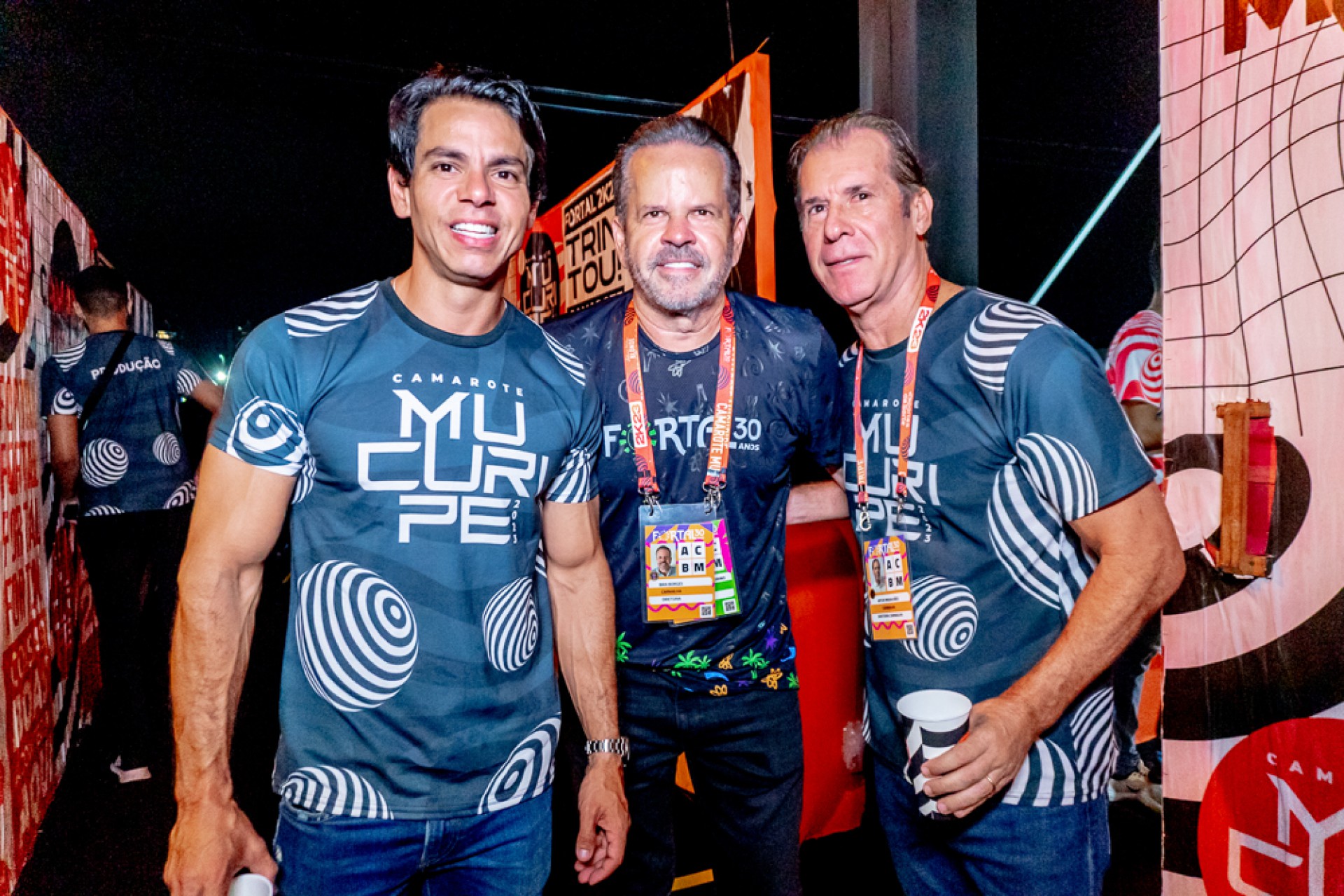 (Foto: JOÃO FILHO TAVARES)Ítalo Girão, Bira Borges e Arthur Magalhães 