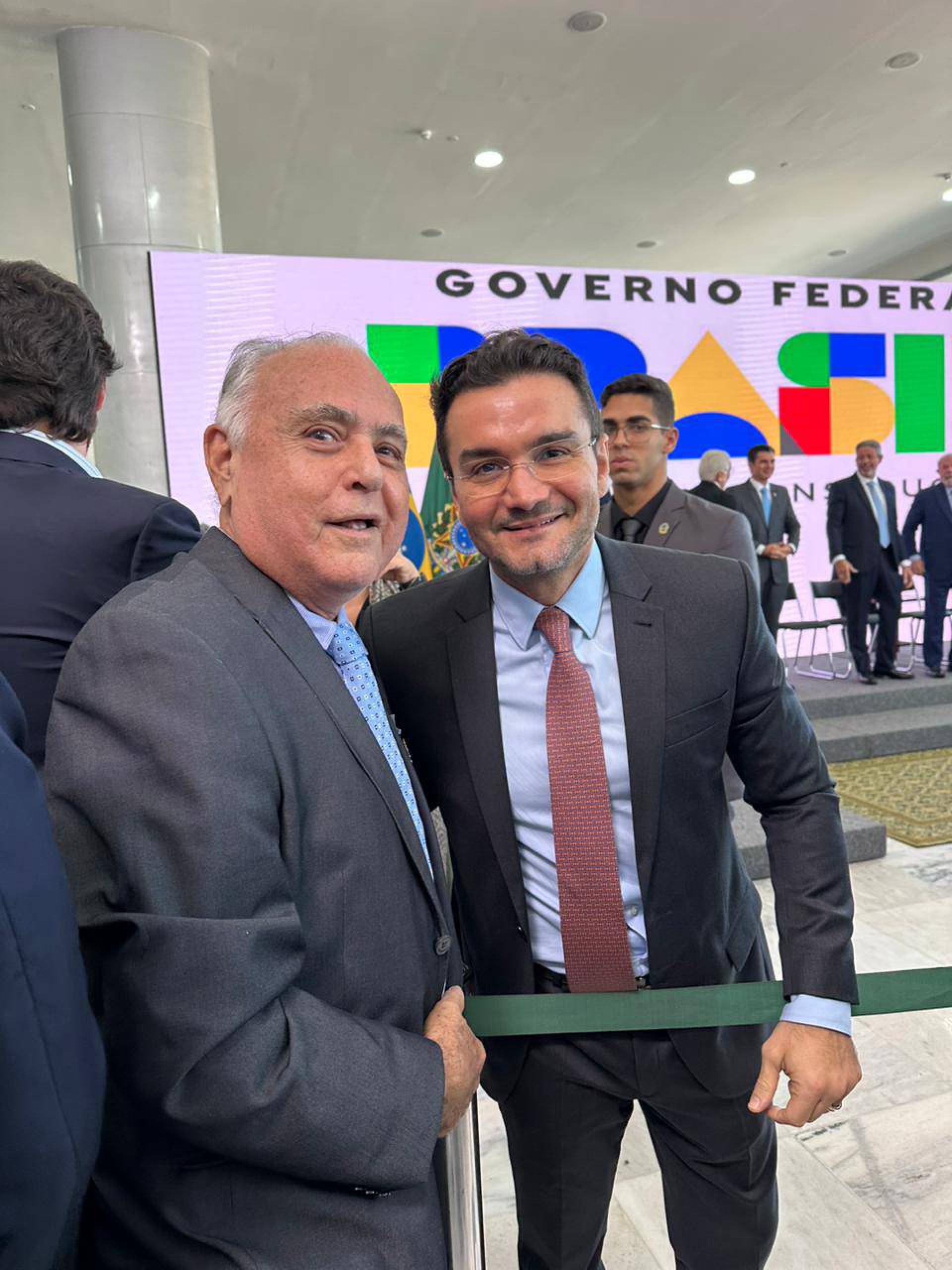 Roberto Pessoa e Celso Sabino(Foto: Arquivo Pessoal)