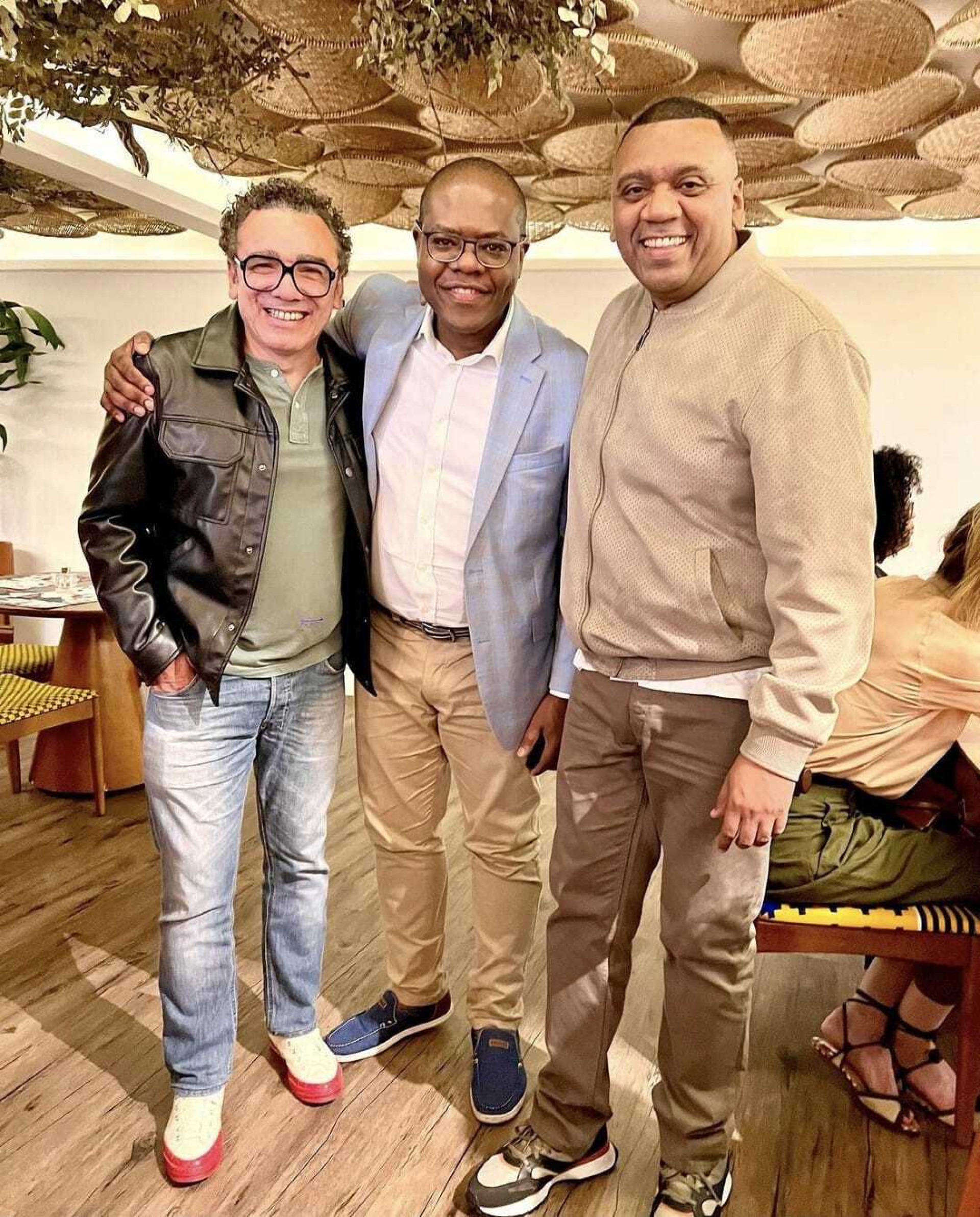 (Foto: Reprodução Redes Sociais)Wilson Simoninha, Silvio Almeida e Preto Zezé 