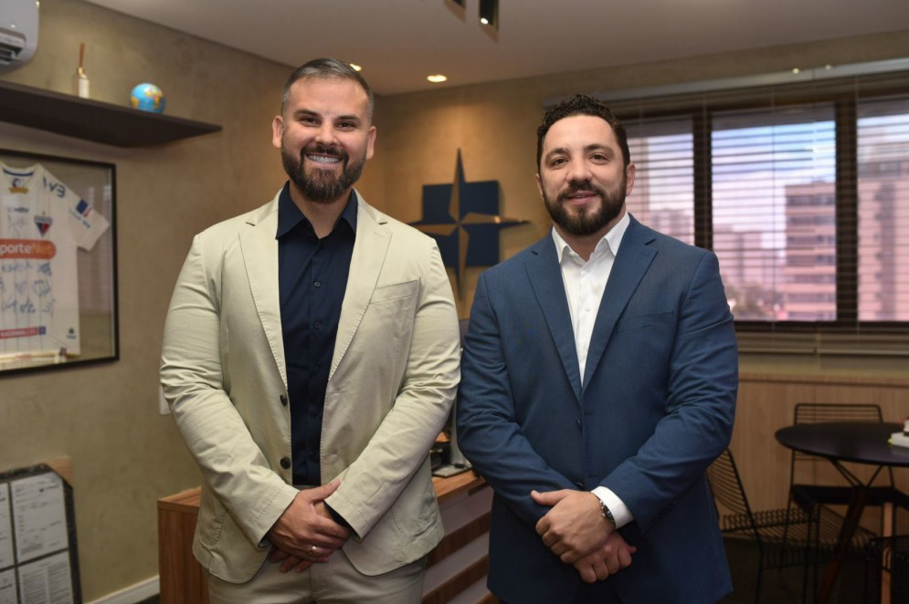 Bruno Faria e Zakaria Benzaama (Foto: arquivo pessoal )