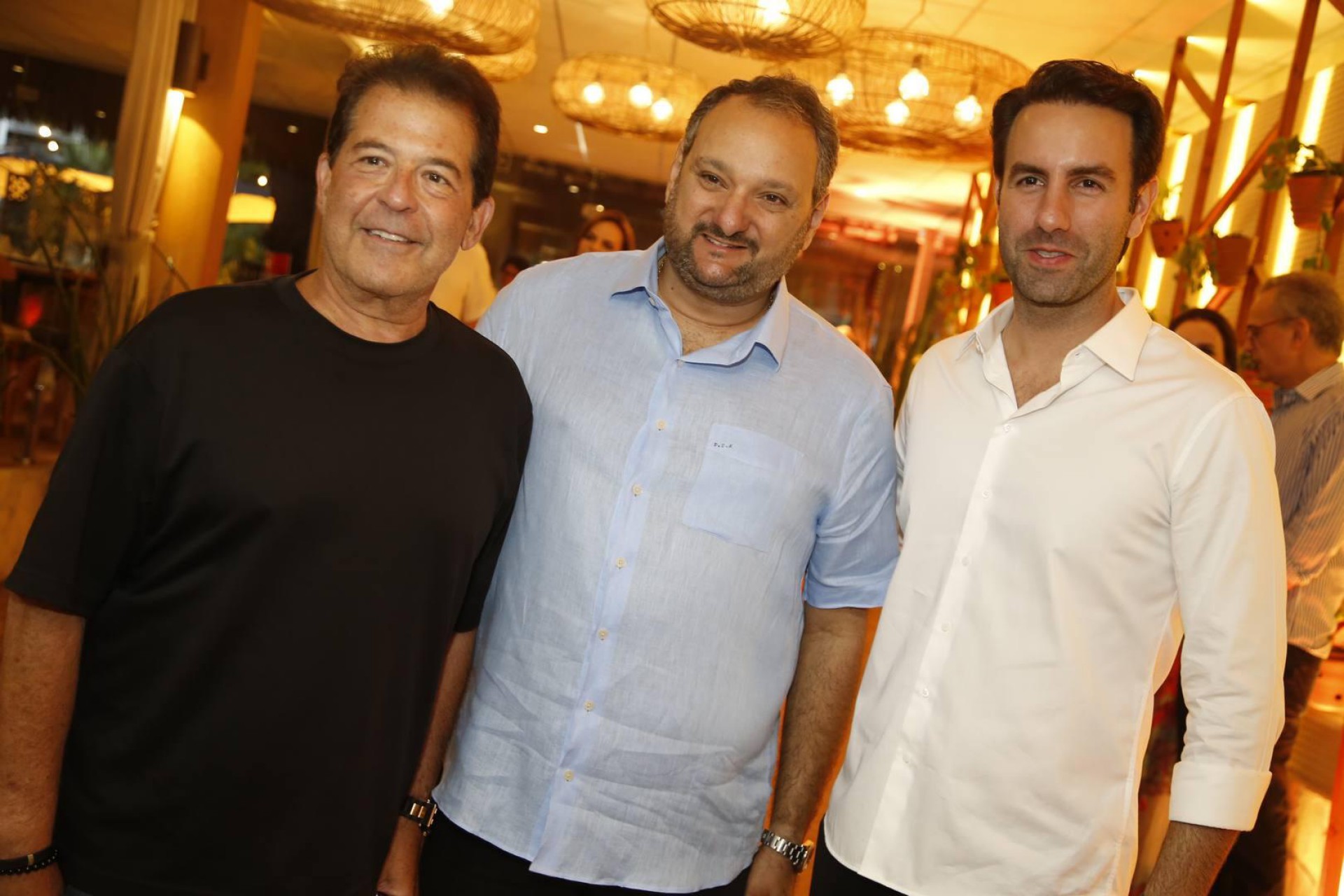 (Foto: arquivo pessoal/ divulgação)Deib Junior, Patriolino Dias e Vitor Frota