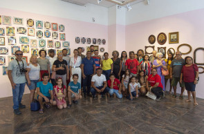 Exposição Retratos de Mestre, no Dragão do Mar 