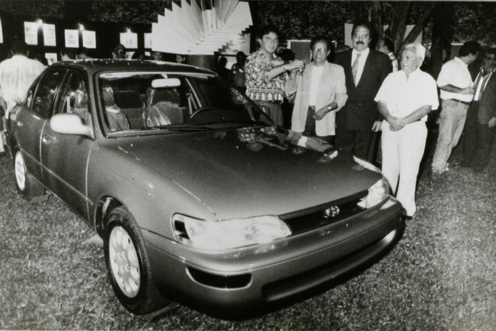 Na foto: Prêmio Newland de Comunicação Foto: Evilázio Bezerra, em 01/10/1993(Foto: OPOVODOC)