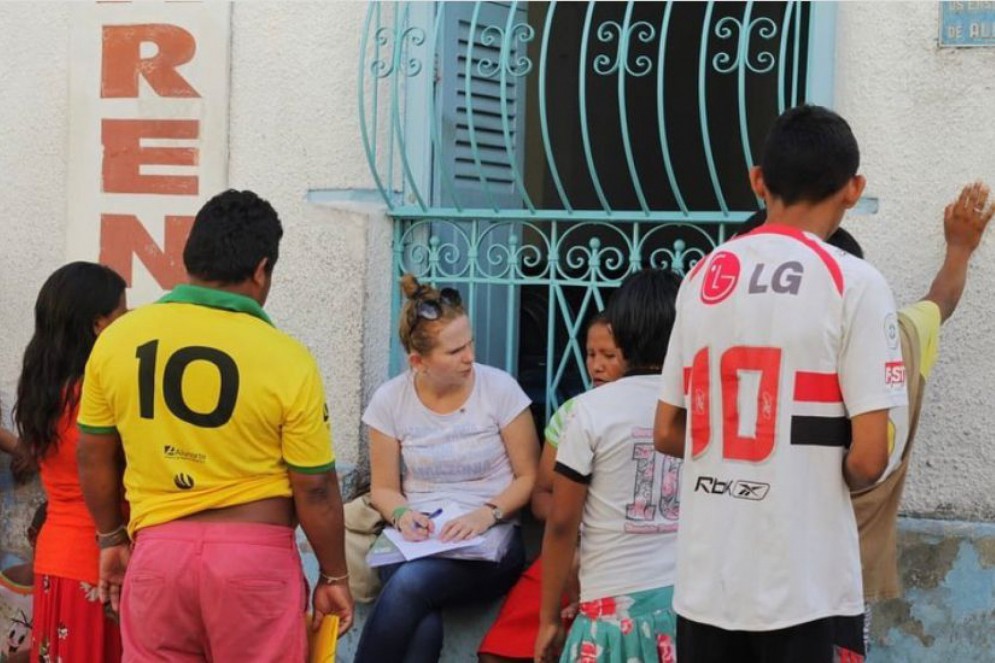 A principal demanda dos indígenas Warao envolve moradia e inserção laboral.(Foto: Leandro Barbosa)