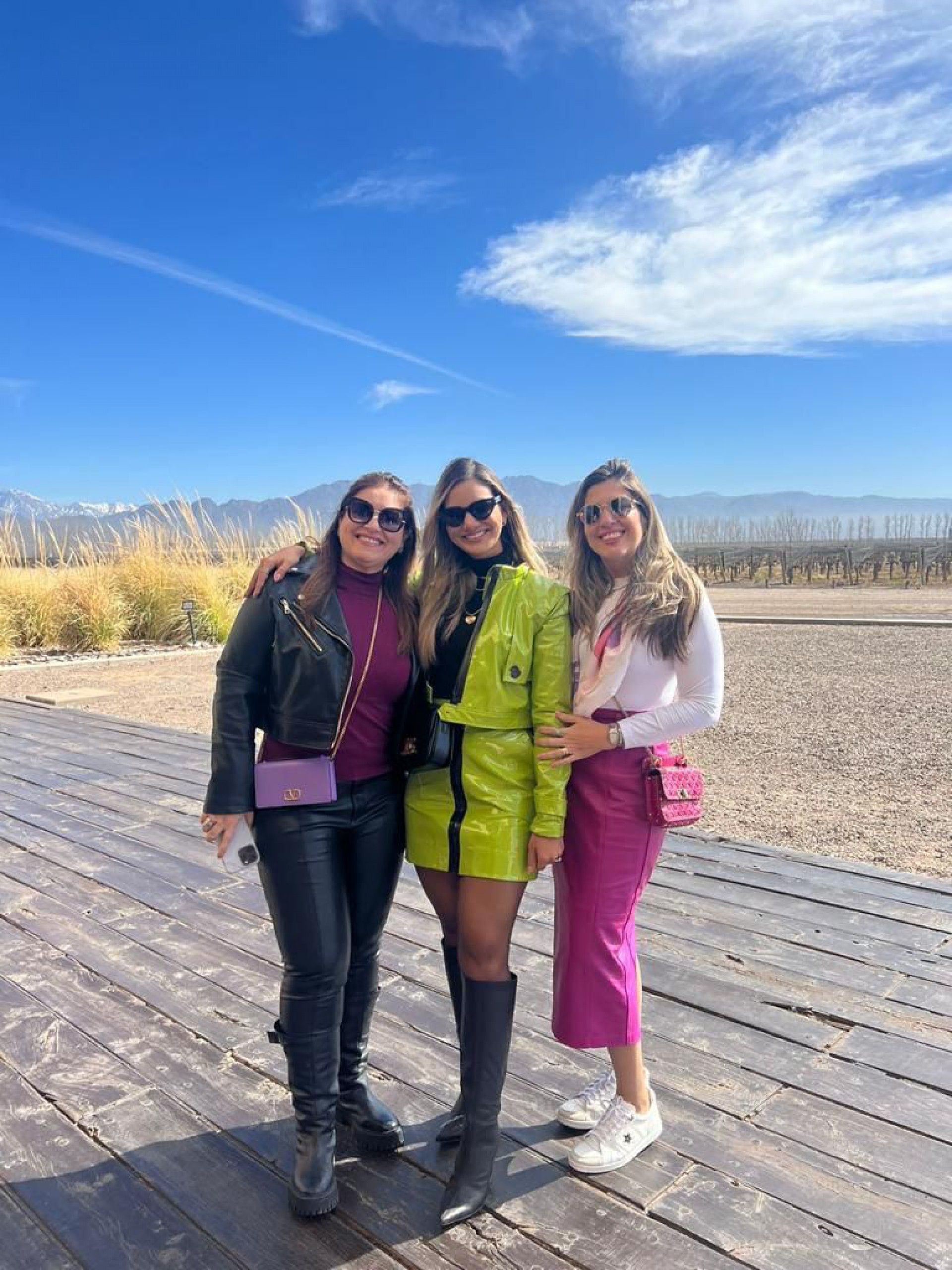 (Foto: arquivo pessoal)Liliane Liberato, Aline Aguiar, Roberta Maia