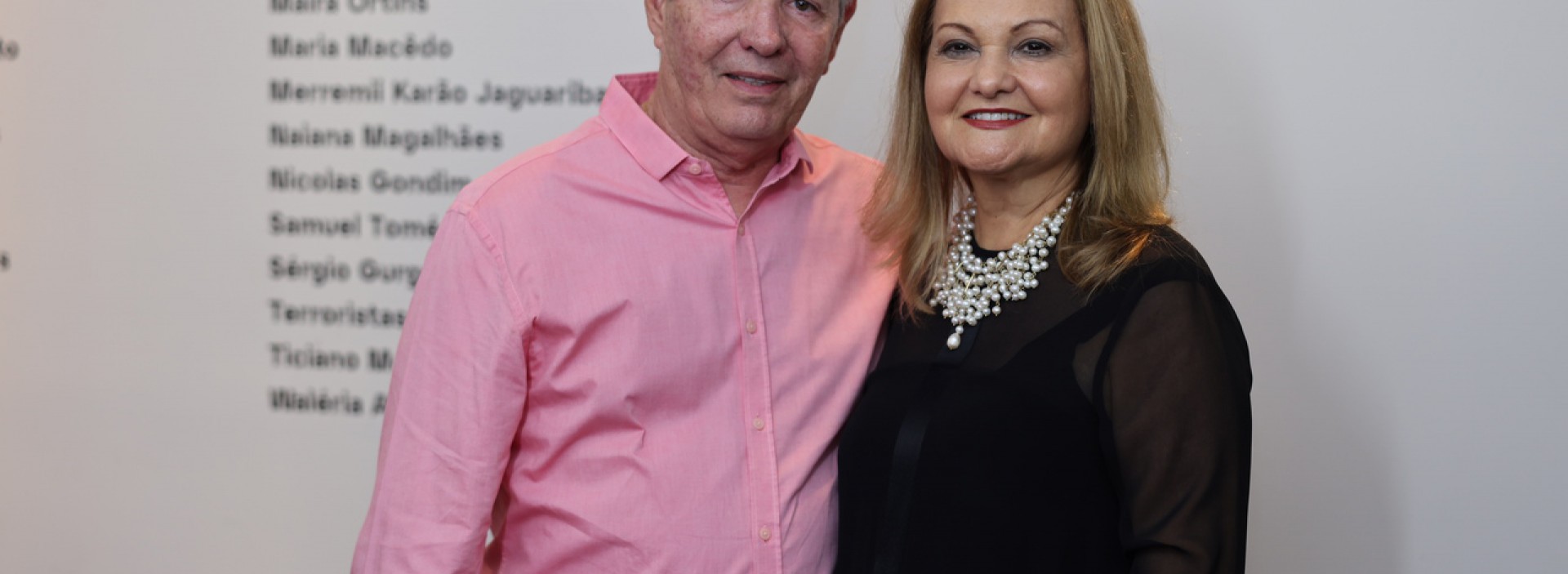 (Foto: ares soares)Cláudio Rocha e Lenise Queiroz Rocha