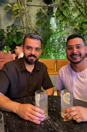 Sérgio Rebouças e Daniel Sabbá(Foto: arquivo pessoal)