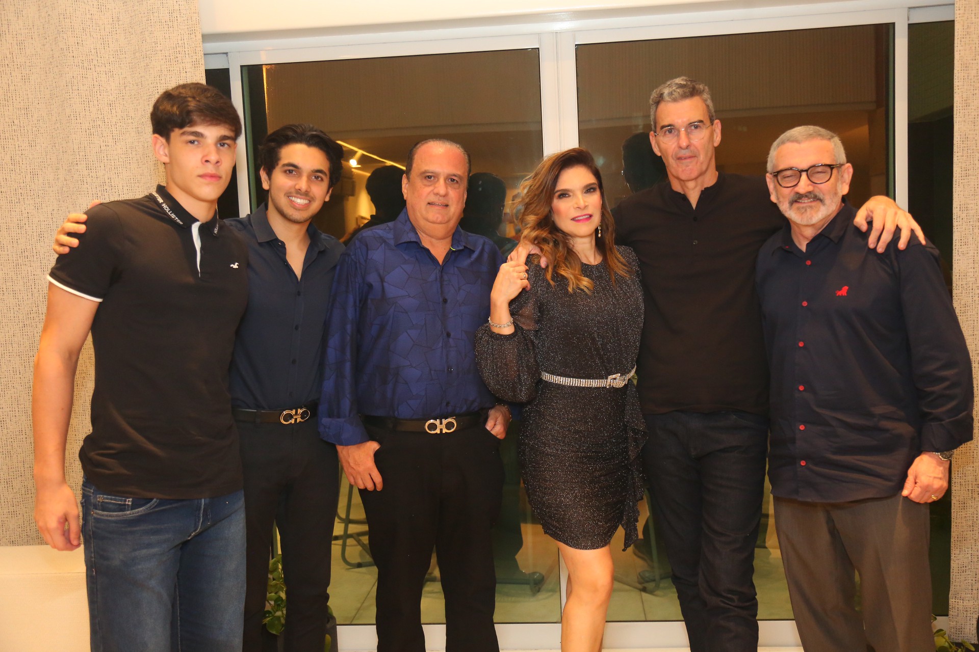 (Foto: JoaoFilho Tavares) Luiz, Ricardo Meneses, Max Camara, 
Fabiana Lustosa, Geraldo Luciano e Walter Miranda