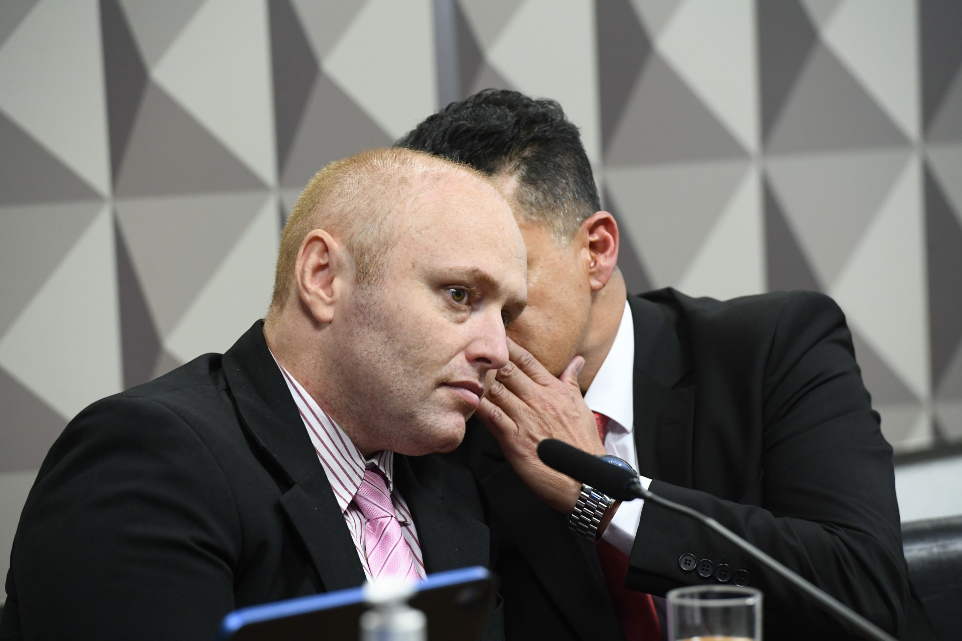 DELGATTI prestou depoimento à CPMI dos Atos Golpistas (Foto: Marcos Oliveira/Agência Senado)