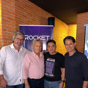 Fernando Rodrigues Filho, Fernando Rodrigues, Eduardo Gomes de Matos (Sócio-fundador e chairman da Gomes de Matos) e David Rodrigues(Foto: divulgação)
