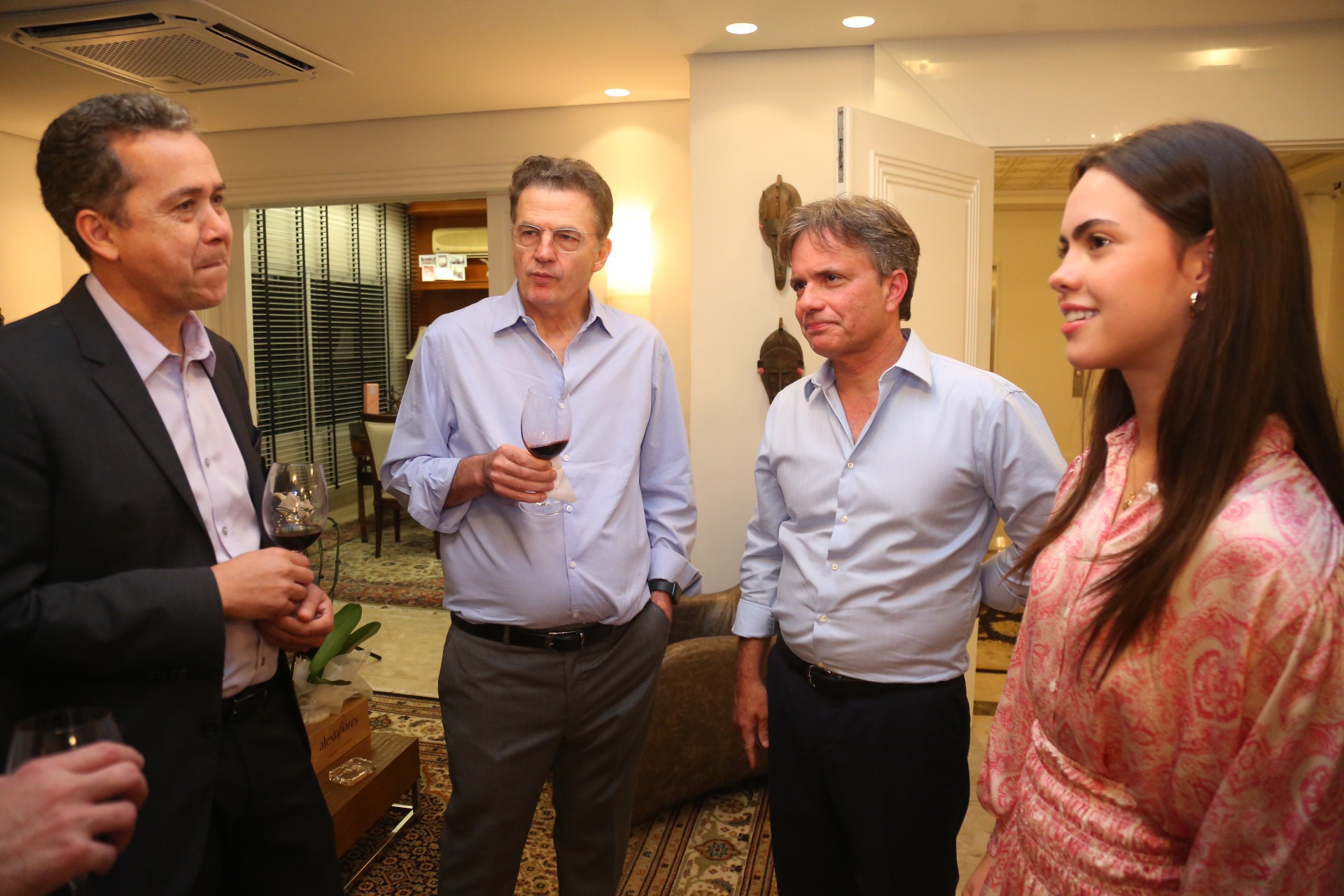 (Foto: JoaoFilho Tavares)Retina Dinner na residência de Gyna e André Jucá Machado