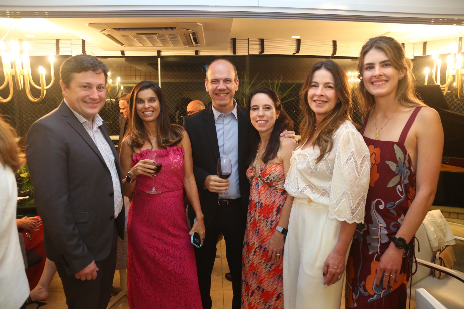 (Foto: JoaoFilho Tavares)Retina Dinner na residência de Gyna e André Jucá Machado