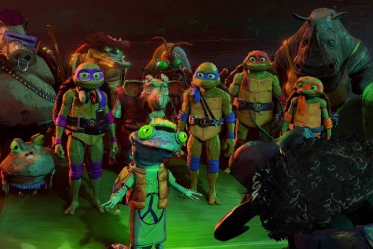 A animação traz uma nova aventura do quarteto formado por Leonardo, Raphael, Michelangelo e Donatello e seu mestre Splinter(Foto: Divulgação)