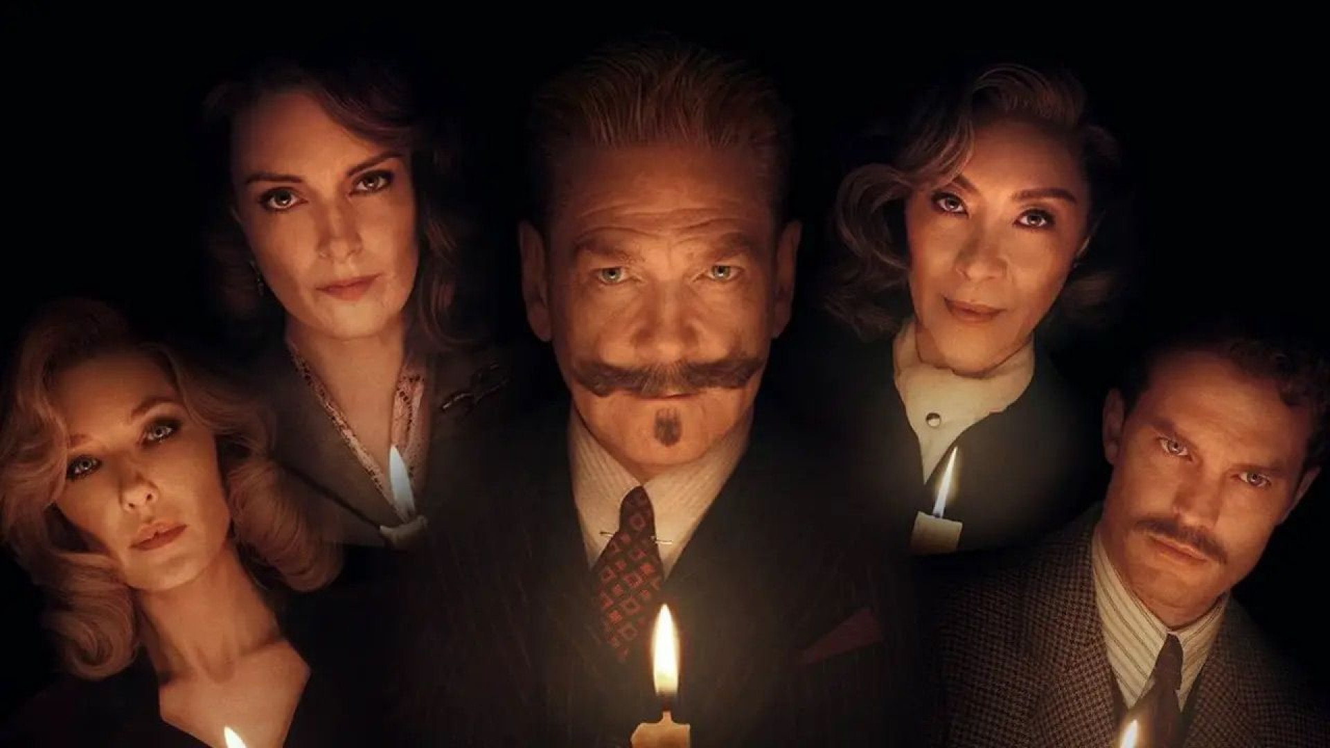 Baseado em Agatha Christie, 'A noite das bruxas' traz Kenneth Branagh no papel de Hercule Poirot (Foto: Divulgação)