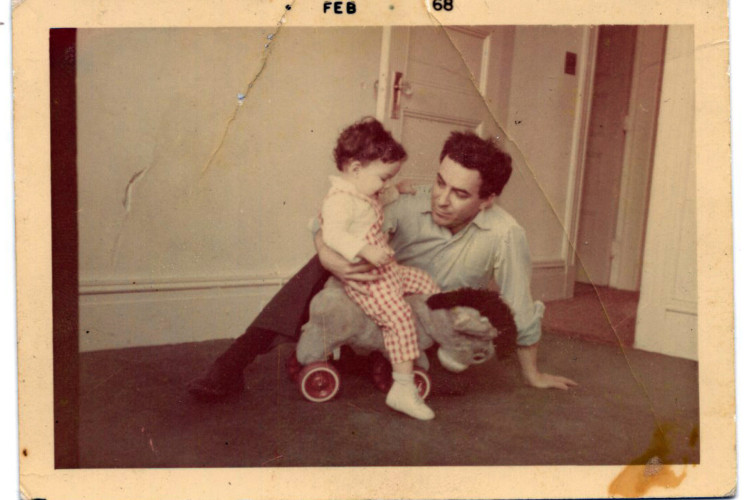 Bebel Gilberto com o pai João Gilberto(Foto: Acervo pessoal de Bebel Gilberto)