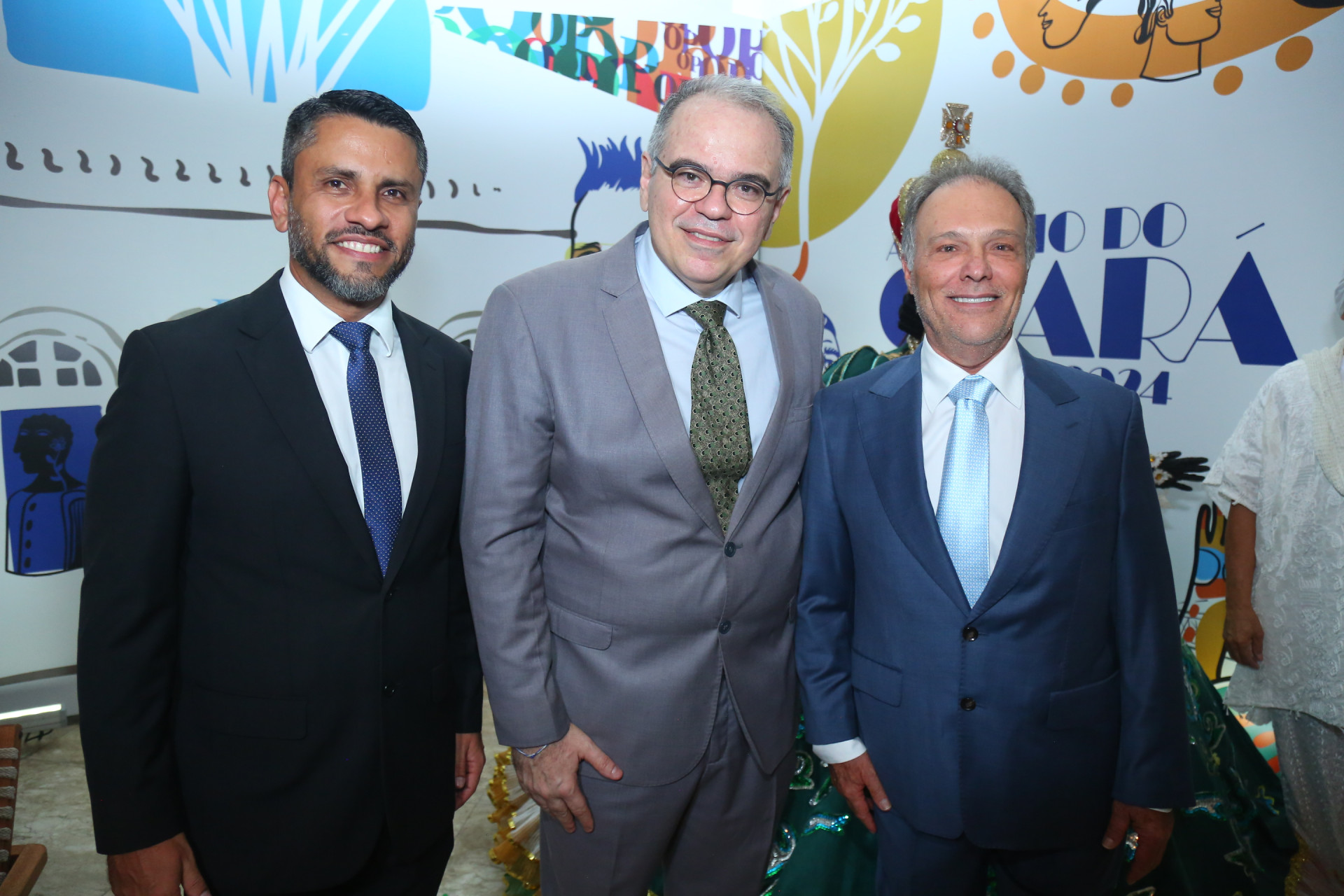 (Foto: JoaoFilho Tavares)Alexandre Medina, João Dummar e José Carlos Pontes