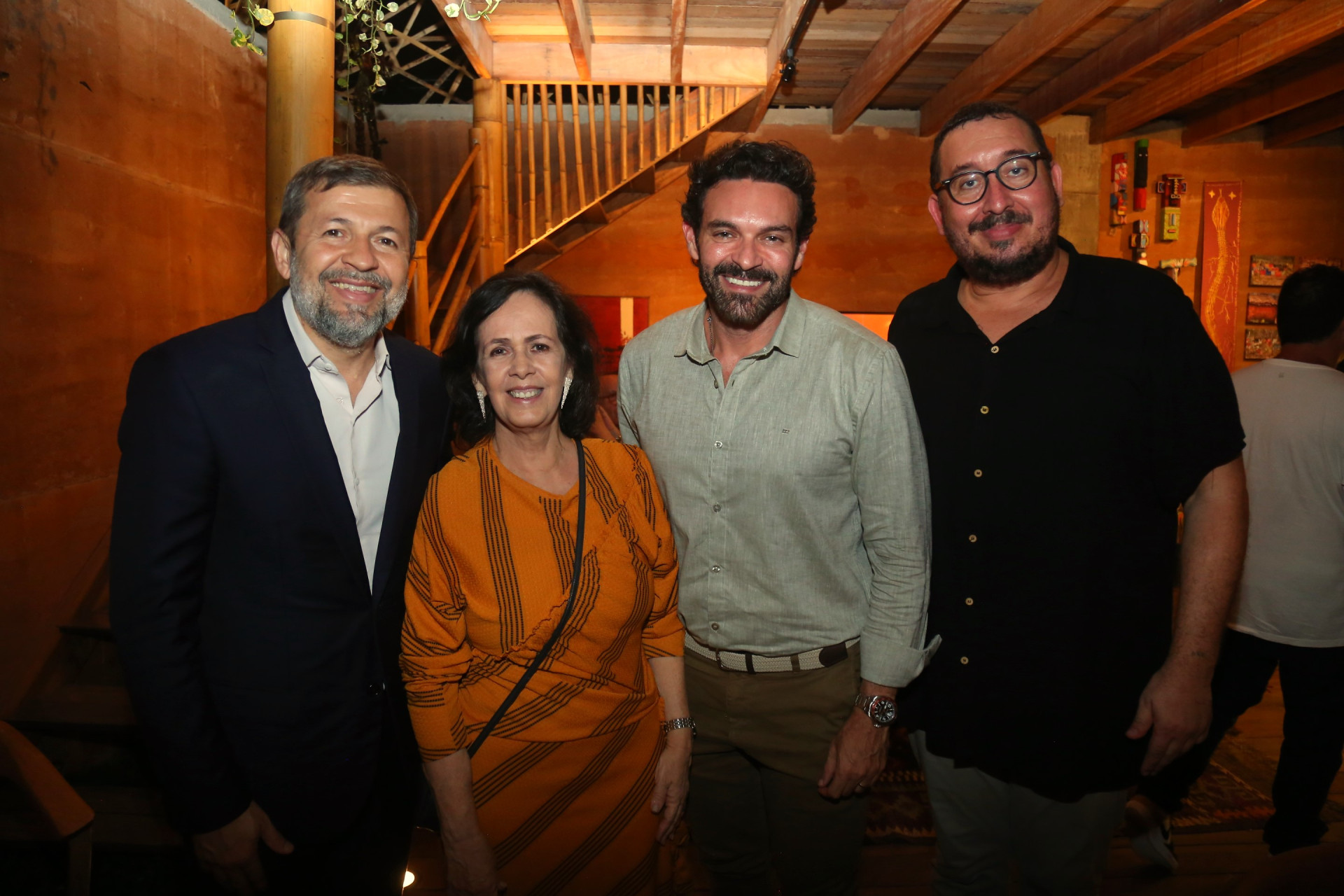(Foto: JoaoFilho Tavares)Elcio Batista, Neuma Figueiredo, Clovis Holanda e Ney Filho
