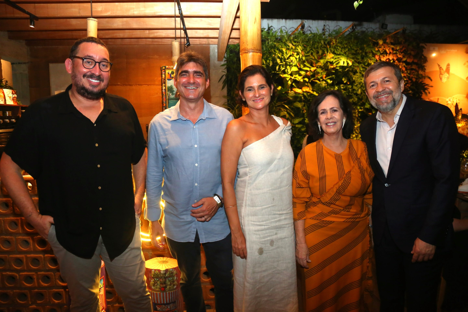 (Foto: JoaoFilho Tavares)Ney Filho, Agustin Herrero, Cecilia Seligmann, Neuma Figueiredo e Élcio Batista