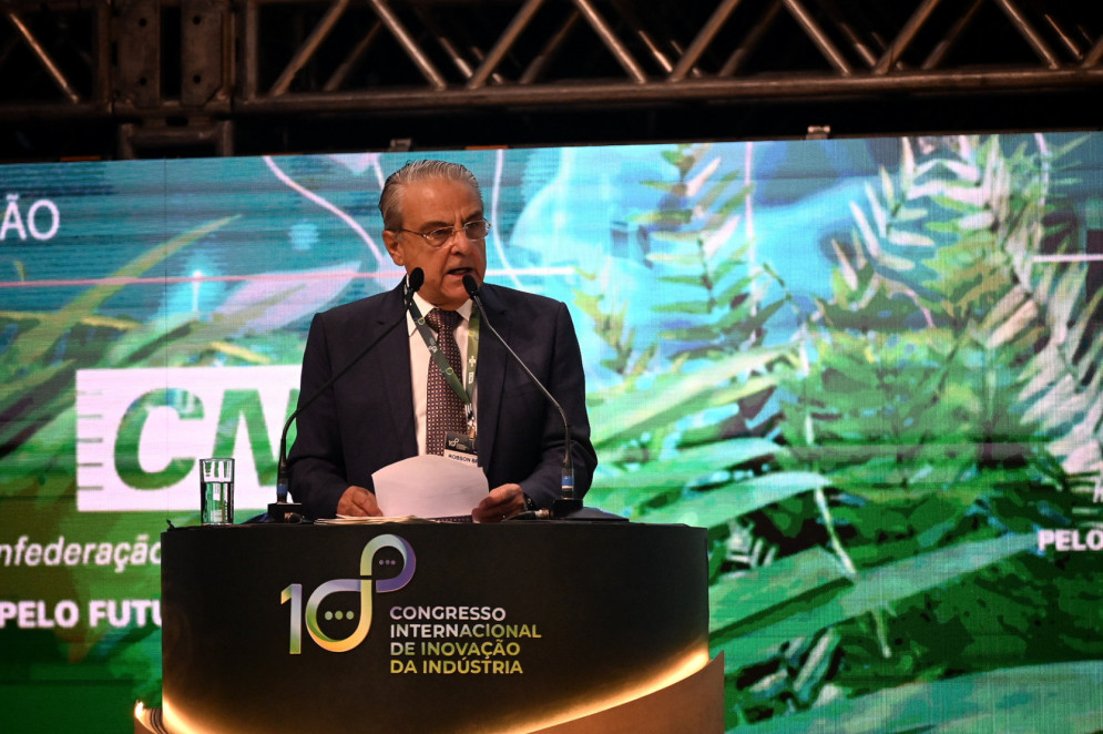Robson Braga de Andrade é o presidente da Confederação Nacional da Indústria (CNI)(Foto: Sara De Santis/Divulgação CNI)