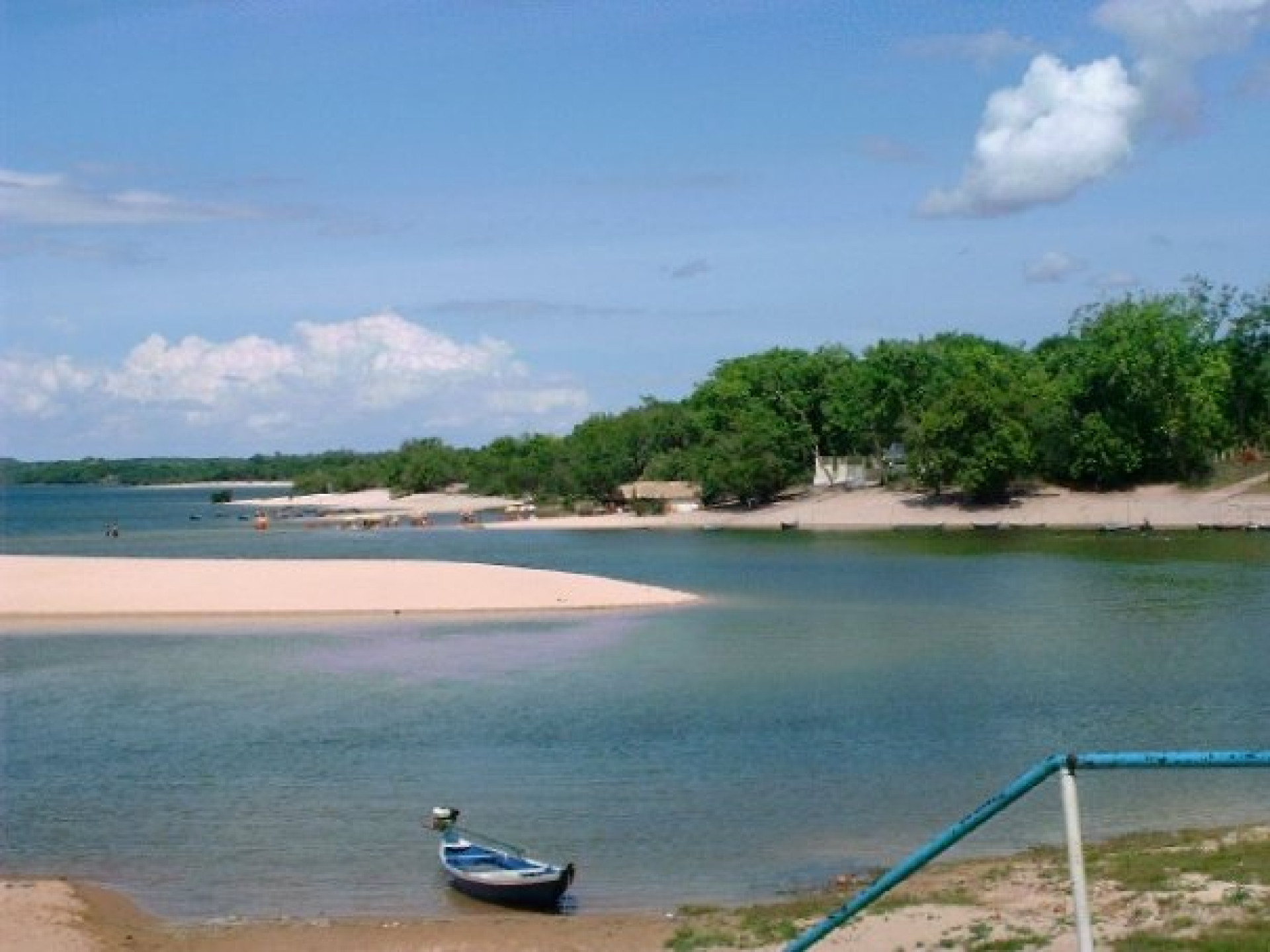 Alter do chão, Rio Tapajós (Pará), em 2009. (Foto: Arquivo Pessoal / Aquófilos)