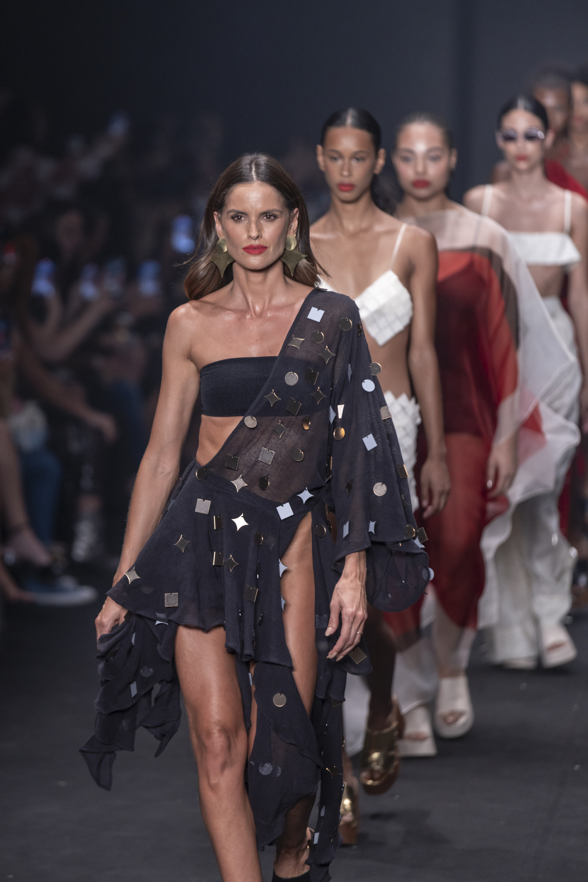 Desfile da marca cearense Sau na SPFW(Foto: Allison Valentin/ Divulgação)