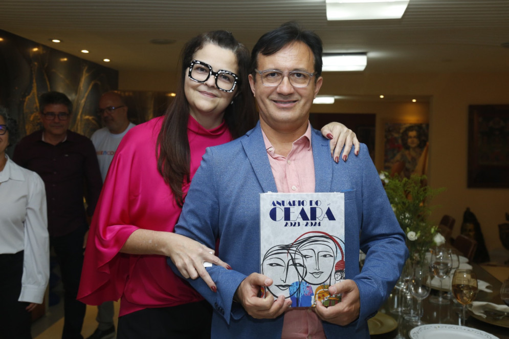 Luciana Dummar e Custódio Almeida (Foto: JOÃO FILHO TAVARES/O POVO)
