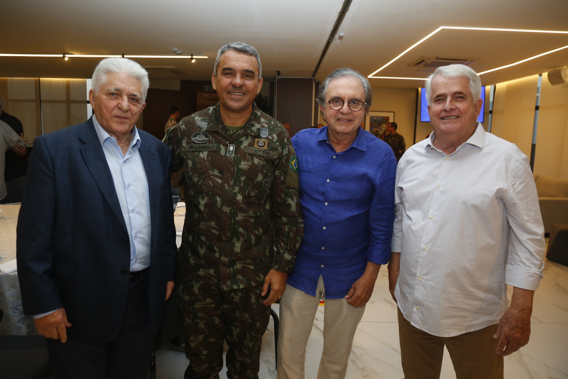 (Foto: JoaoFilho Tavares)Deusmar Queiros, Pinto Sampaio, Francisco Monteiro e Antunes Mota