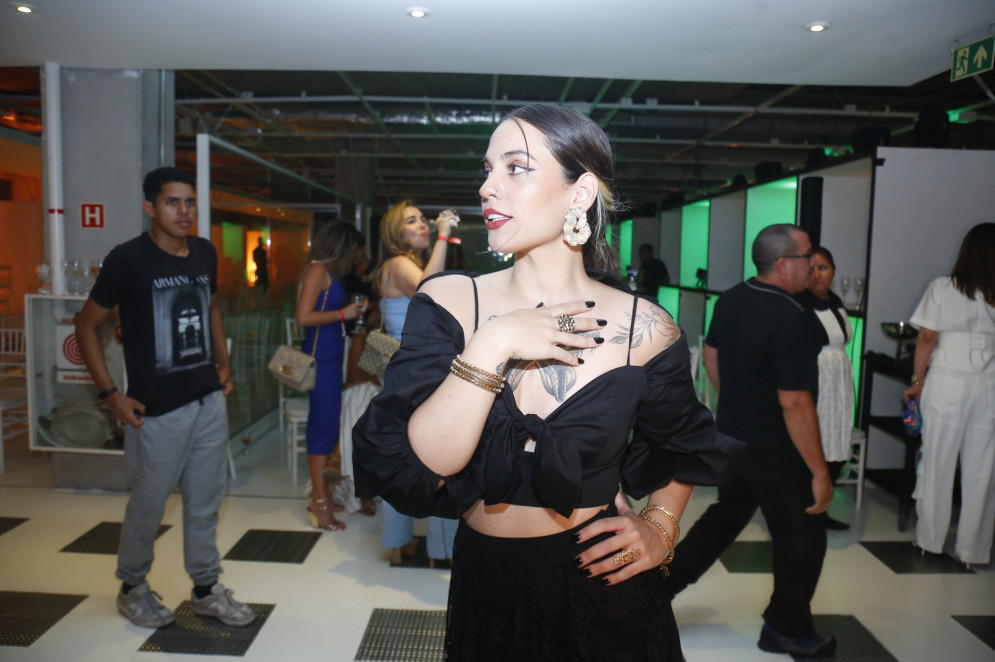 Cantora Paula Lopes: destaque no Lenita Fashion Music (Foto: JoaoFilho Tavares)