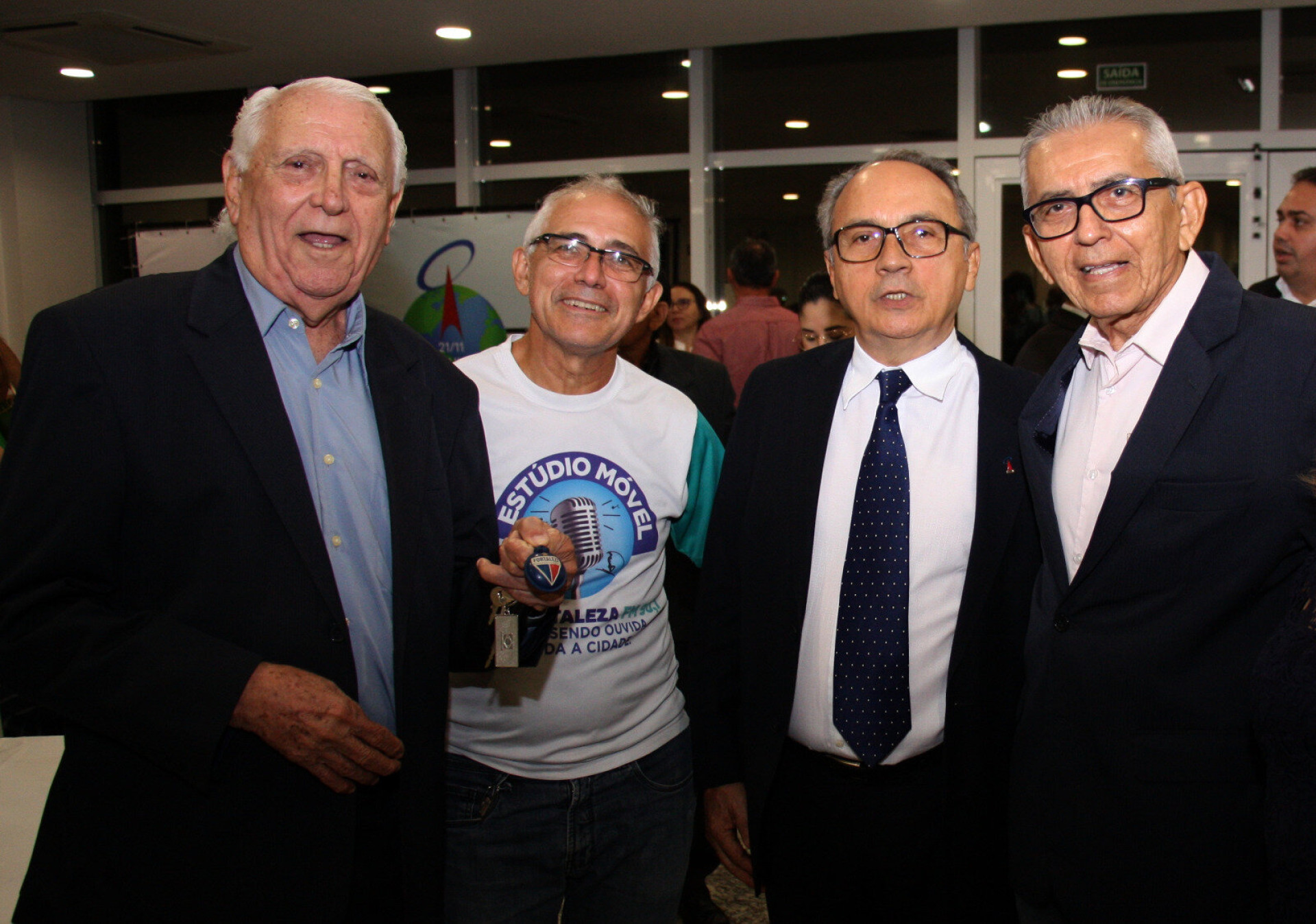 (Foto: Fernando Rocha)Júlio Sales, Lauriberto Braga, Afro Lourenço e Tom Barros