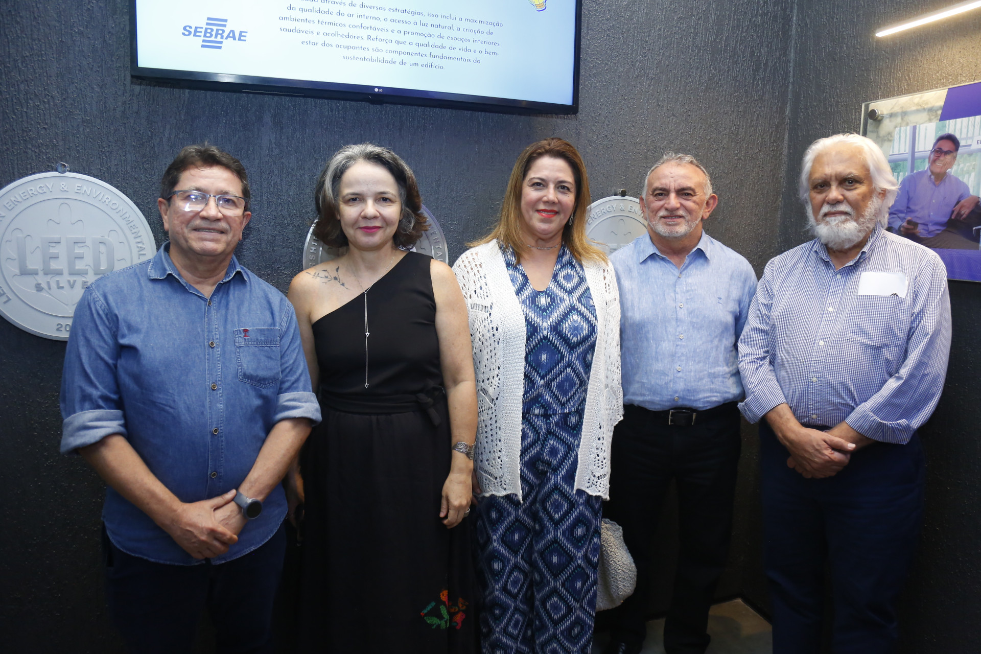 (Foto: JoaoFilho Tavares)Alcir Porto, Valeria Xavier, Adryana Joca, Reginaldo Braga e Joaquim Cartaxo