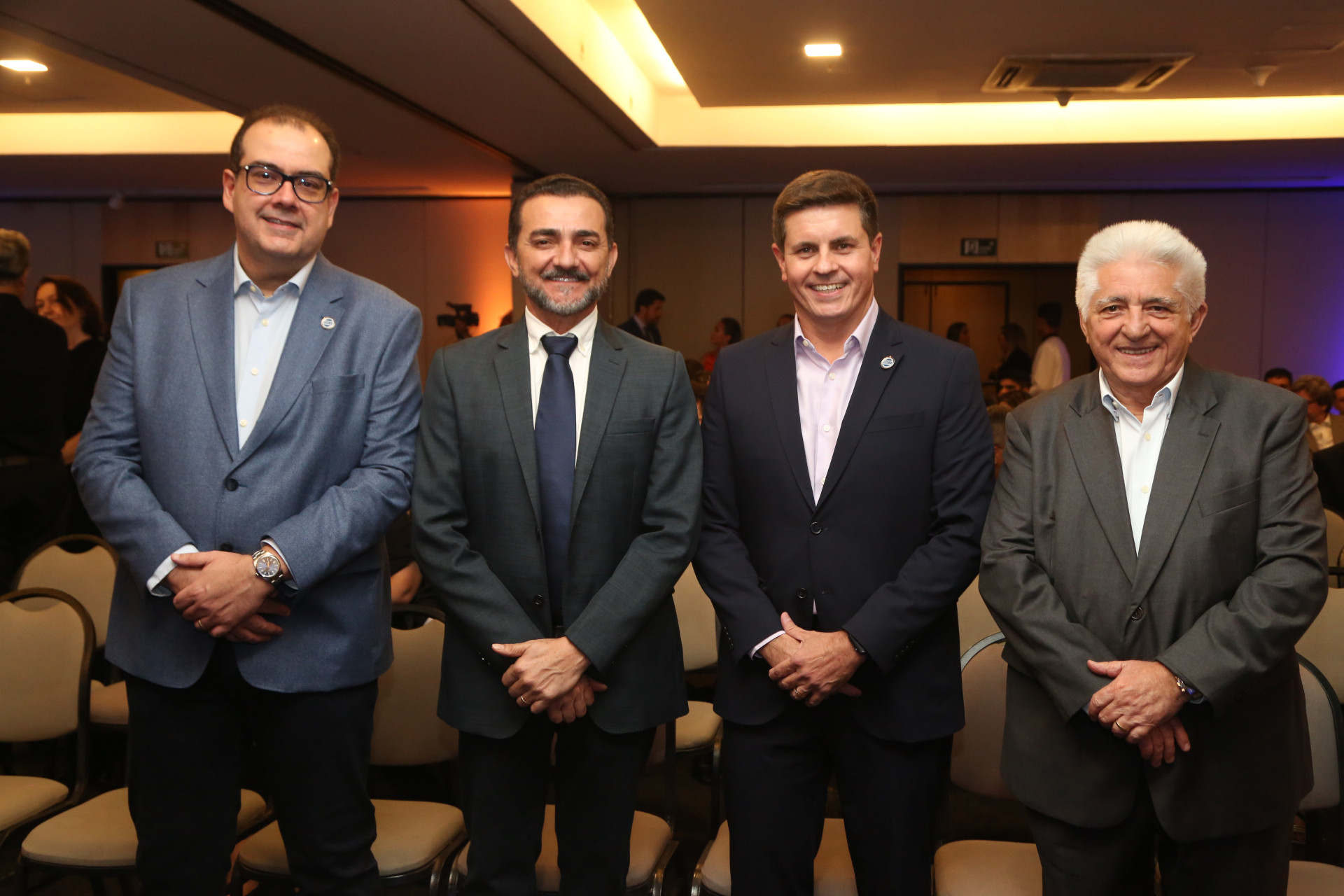 (Foto: Jocilene Jinkings)Delano Macedo, Roberto Nogueira, Ives Castelo Branco e Deusmar Queiros