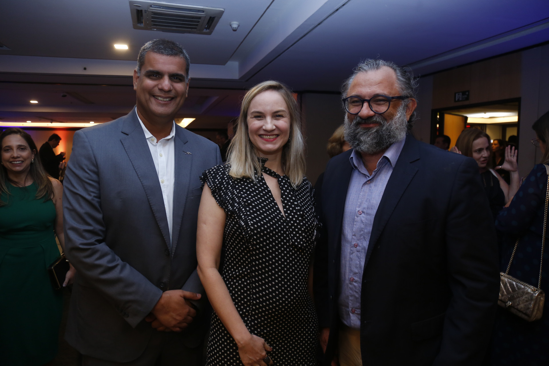 (Foto: JoaoFilho Tavares)Erick Torres, Carla Brunore e Jocélio Leal