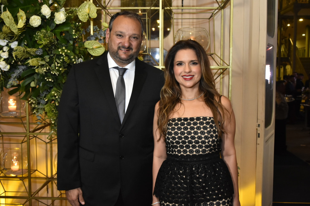Patriolino de Sousa e Renata: Prêmio da Construção(Foto: Erivando Nunes / Especial para O POVO )
