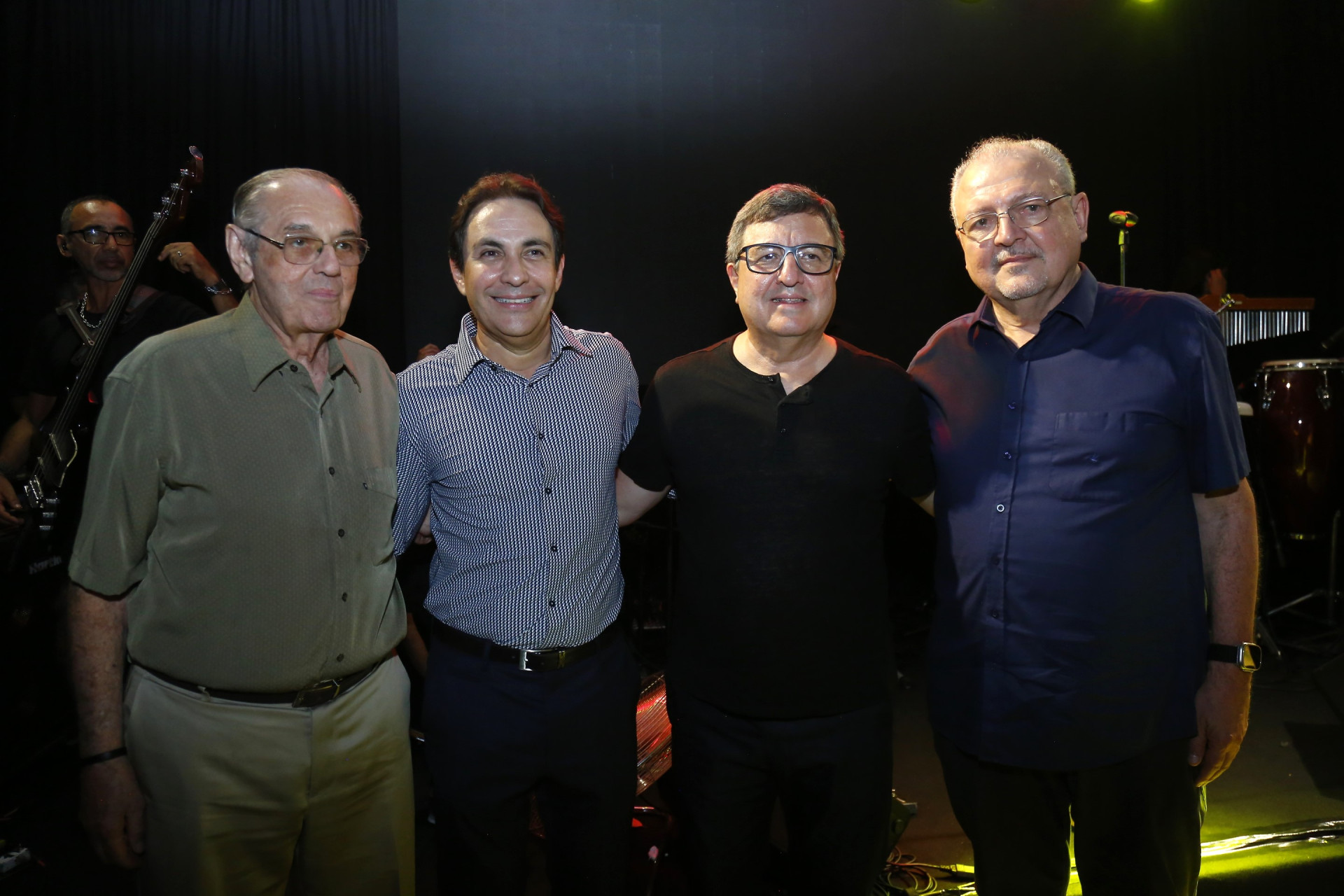 (Foto: JOÃO FILHO TAVARES E DIVULGAÇÃO )Jurandir Picanço, Luis Carlos Queiroz, Danilo Forte e Adão Linhares
